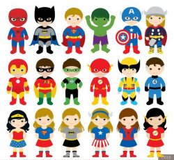 Shirts for young children in the house, Mini Superheroes ...