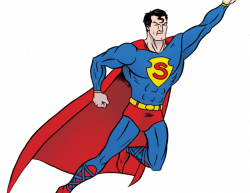 Superman Clipart Powerful - Superman Png Transparent Png ...