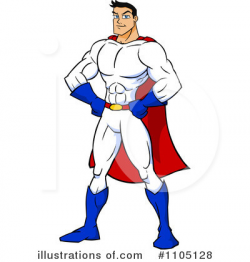 Super Hero Clipart #1105128 - Illustration by Cartoon Solutions
