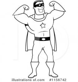 Super Hero Clipart #1156742 - Illustration by Cory Thoman