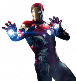 Iron Man Left transparent PNG - StickPNG