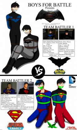 B4B 16: DC Family Tag Team Match - Bats VS Super by Ming-GID on ...