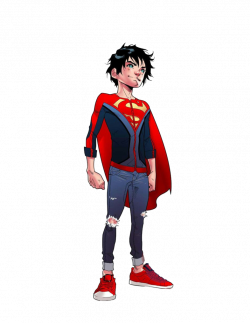 Superboy (Rebirth) - Transparent by Asthonx1 on DeviantArt