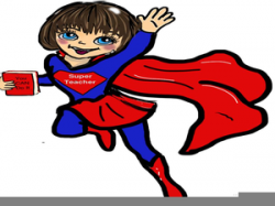 Super Hero Teacher Clipart | Free Images at Clker.com ...