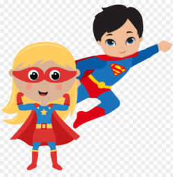 superhero png pic - superhero boy and girl clipart PNG image ...