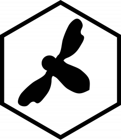 File:Hex icon with bee white.svg - Wikimedia Commons