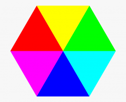 Hexagon 6 Color - Hexagon Clipart #1081955 - Free Cliparts ...
