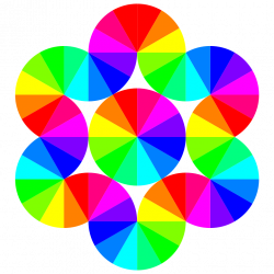 12 color pie hexagon by 10binary on DeviantArt