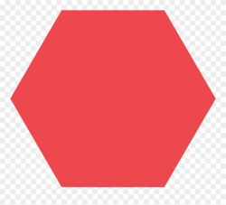 Red Hexagon Shape Clipart (#4526114) - PinClipart