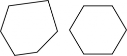 Math Clip Art--Hexagon | Media4Math