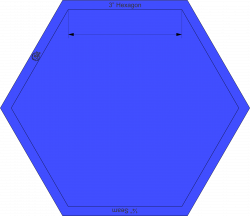 Hexagon Clipart Rectangular - Yield Sign , Transparent ...