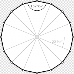 Dodecagon Regular polygon Internal angle Shape, Sided ...