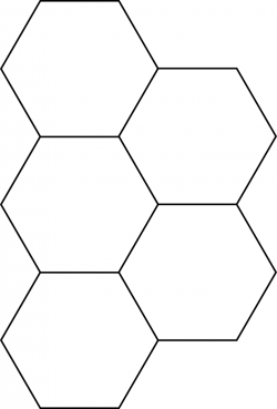 Small Hexagons for Pattern Block Set | ClipArt ETC