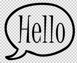 Hello Speech Balloon PNG, Clipart, Area, Black And White ...