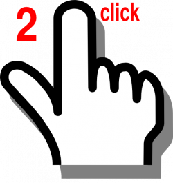 Finger Double Click Clip Art at Clker.com - vector clip art online ...