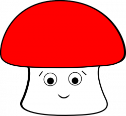 Happy Mushroom Clip Art at Clker.com - vector clip art online ...