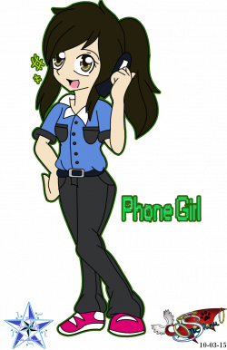 Phone---Girl (Sophie Phone Girl) | DeviantArt