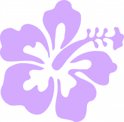 Purple Only Hibiscus Clip Art at Clker.com - vector clip art online ...