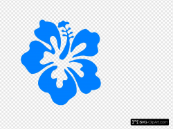 Coral Hibiscus Clip art, Icon and SVG - SVG Clipart