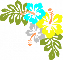 Hibiscus Hawaii Flower Clip Art at Clker.com - vector clip art ...