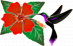 Hummingbird Hibiscus Clip art - batik 3891*2501 transprent Png Free ...