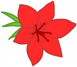 Red Flower Clipart jungle flower - Free Clipart on Dumielauxepices.net