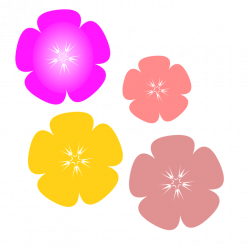 Pink Hibiscus Cliparts#5312124 - Shop of Clipart Library