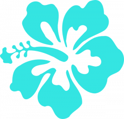 Hibiscus Clipart teal - Free Clipart on Dumielauxepices.net