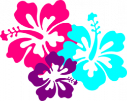Hibiscus clip art for a luau | Love These! | Hibiscus clip ...