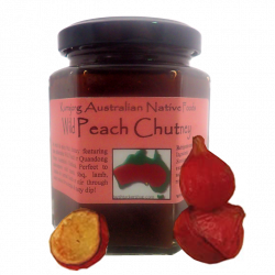 Wild Peach Chutney | Gourmet Bushtucker | Kurrajong Australian ...