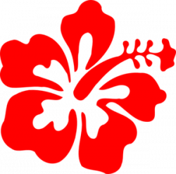 Red Hibiscus Clip Art at Clker.com - vector clip art online ...