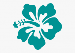 Teal Flower - Hibiscus Flower Svg #1715000 - Free Cliparts ...