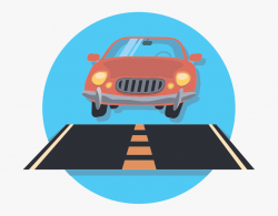 Car On Highway Clipart - Car On Road Png #129986 - Free ...