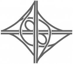 CloverStackIntersection - Interchange (road) - Wikipedia | Roads ...