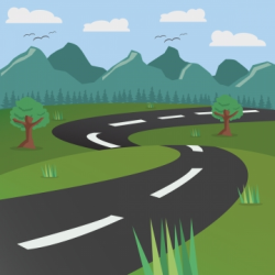 Mountain Road Png, Vector, PSD, and Clipart With Transparent ...