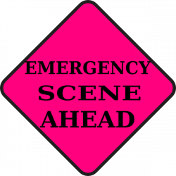 Emergency Scene Ahead Clip Art at Clker.com - vector clip art online ...