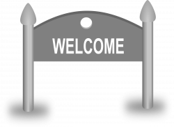 Welcome Sign board Icons PNG - Free PNG and Icons Downloads