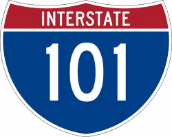 Image - 749px-I-101 svg.png | American Roads Wiki | FANDOM powered ...