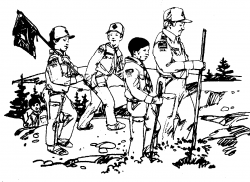 Boy scout hiking clipart 4 - Clip Art Library