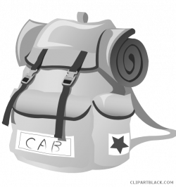 Hiking Backpack Clipart - ClipartBlack.com