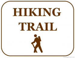 Printable Hiking Trail Sign | Camping/ Outdoors | Trail ...
