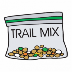 Bag Of Trail Mix Photo Cutouts - Clip Art Library