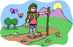 Hiking Clipart Small Mountain - Kids Hiking Png ...