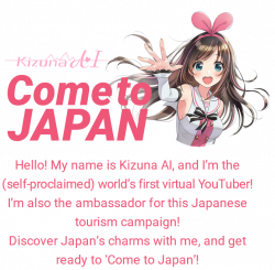 Hi, everybody! I'm Kizuna Ai, the ambassador for this Japanese ...