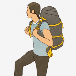 Hiker Png, Vector, PSD, and Clipart With Transparent ...