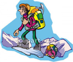 Two People Hiking | Clipart Panda - Free Clipart Images
