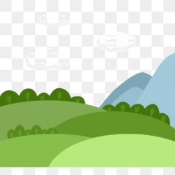 Cartoon Green Hill Png, Vector, PSD, and Clipart With ...