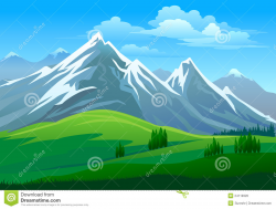 Mountain Landform Clipart