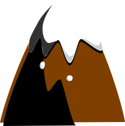 Brown Hill Clipart