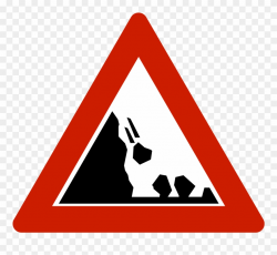 Norwegian Road Sign - Steep Hill Road Sign Clipart (#911099 ...